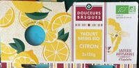 Yaourt brebis bio citron