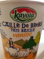 Caillé de brebis du pays basque