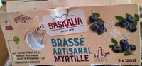 Brassé artisanal myrtille