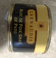 Bloc de foie gras de pato