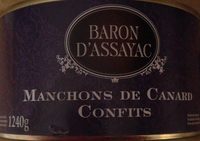 Manchon de canard confit