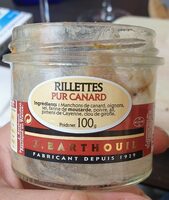 Rillettes pur canard