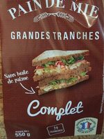 Pain de mie complet