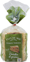 Pain De Mie Céréales Et Graines