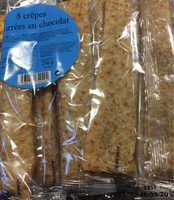 Crêpes fourées chocolat