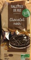 Galette de riz chocolat noir