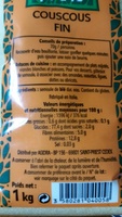 Couscous fin