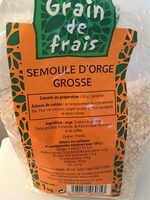 Semoule d'orge grosse