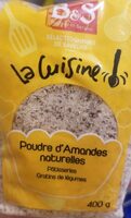 Amande Poudre Naturelle B &S Sachet