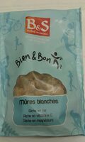 Mûres blanches bien et bon