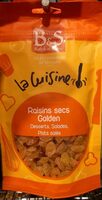 Raisin Golden Sachet 1 Recette 125 GR B / S