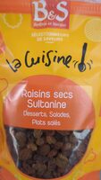 Raisin Sultanine B &S Sachet