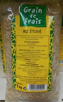 Riz étuvé