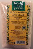 Riz de Camargue long blanc