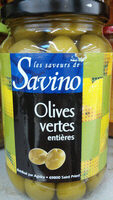 Olives vertes entières