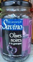 Olives noires à la grecque