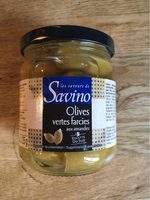Olives vertes farcies aux amandes