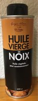 Huile vierge de noix