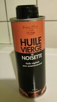 Huile vierge de noisette
