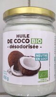 Huile de coco désodorisée