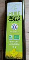 Huile vierge de colza bio