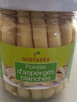 Pointes d'asperges blanches