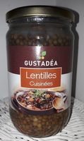 Lentilles cuisinées