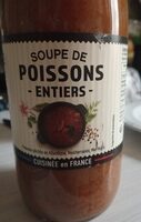Soupe de poissons entiers
