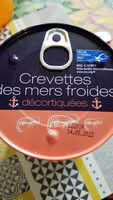 Crevettes des mers froides décortiquées