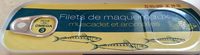 Filets de maquereaux muscadet et aromates
