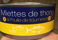 Miette de thon à l'huile de tournesol
