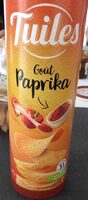 Tuiles goût paprika