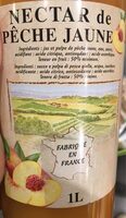 Nectar Pêche jaune