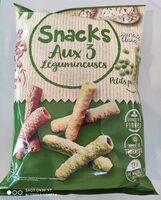 Snacks aux trois légumineuses