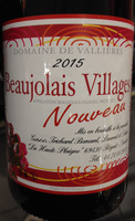 Beaujolais Villages Nouveau 2015