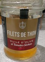 Filets de thon huile d'olive et tomates séchées