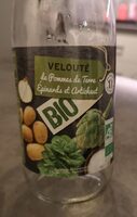 Velouté bio de pommes de terre épinards et artichaut