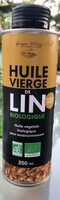 Huile vierge de lin