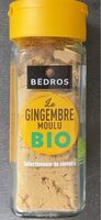 Le gingembre moulu Bio
