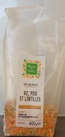 Nos Mélanges Riz, Pois et Lentilles