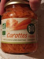 Carottes râpées BIO