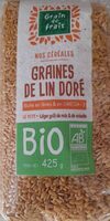 Graines de lin doré