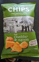 Chips gout cheddar & onion