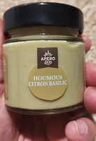 Houmous citron basilic