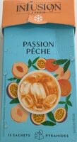 Infusion à froid passion pêche