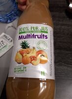 Multifruits 100 % pur jus fruits pressés