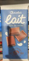Chocolat lait 32%