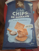 Chips de sarrasin au sel de Guérande