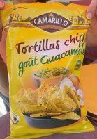 Tortillas chips goût guacamole