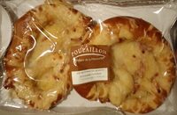 Bretzels gratinés emmental lardon